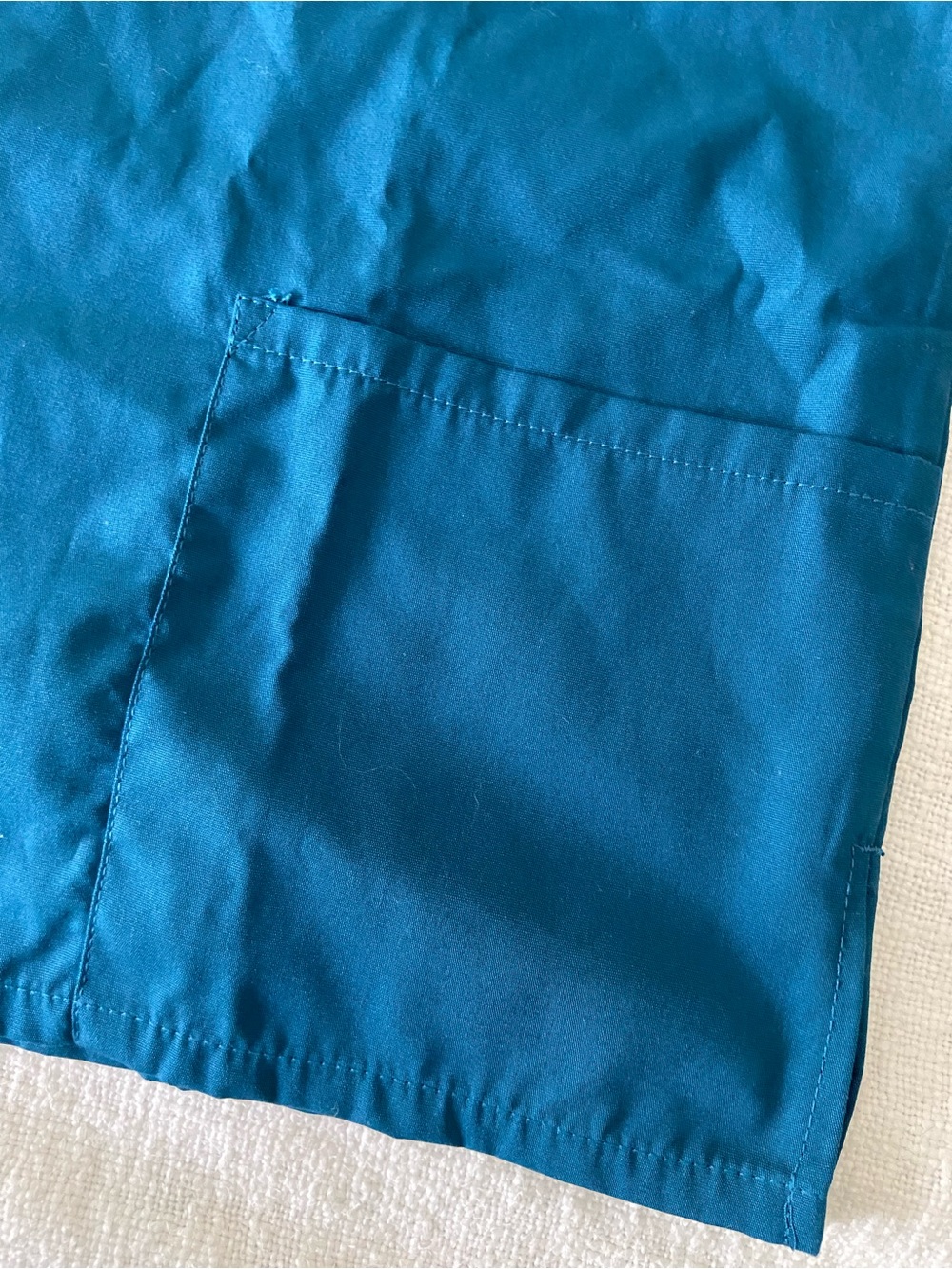 NWT Cherokee Workwear Teal V-Neck Scrub Top Medium - Picture 7 of 10